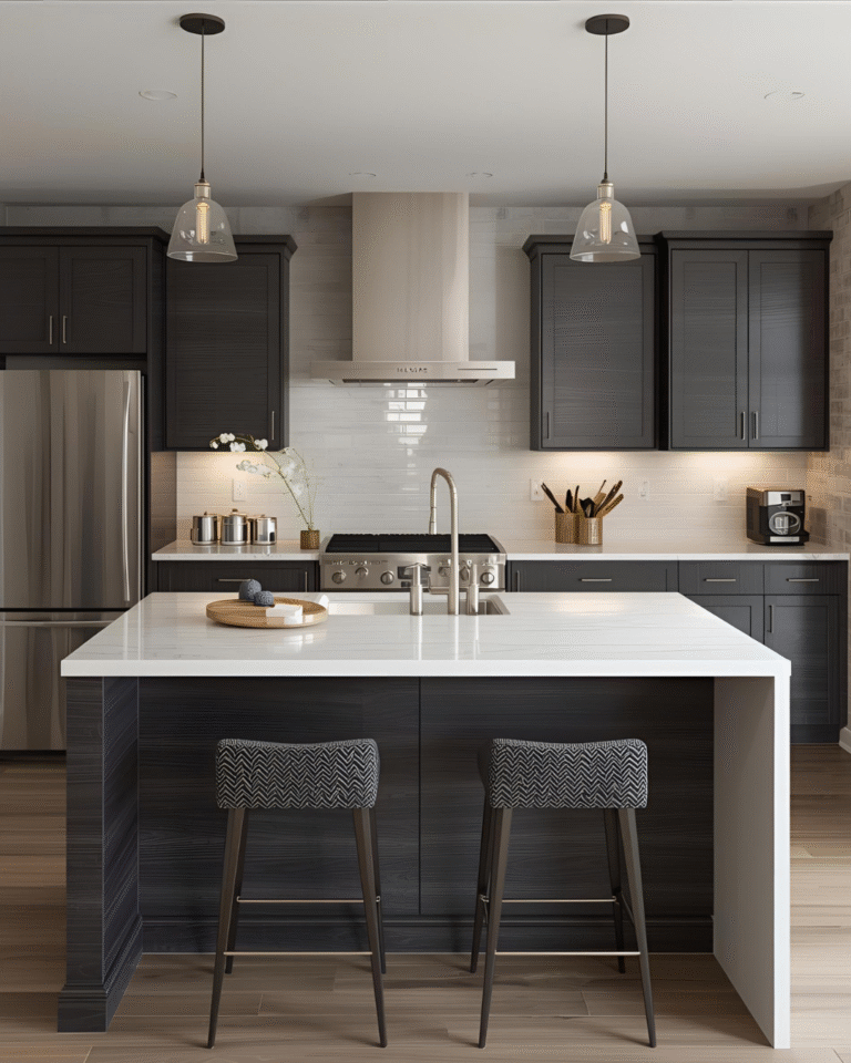 Modern kitchen extension in Horsham home